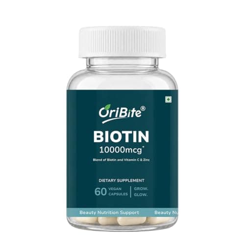 Biotin 10,000 mcg with Zinc & Vitamin C – Hair, Skin & Nail…
