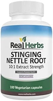 Real Herbs Stinging Nettle Root Extract 750mg (10:1 Extract)…