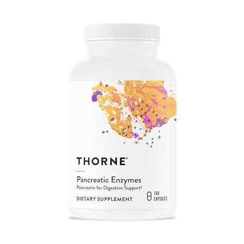THORNE - Pancreatic Enzymes - Digestive Enzymes Supplement…