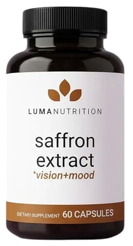 Luma Nutrition Saffron Extract Capsules - Premium Saffron…