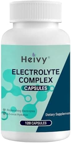 Heivy 8-in-1 Electrolytes Capsules Complex, 120 Capsules