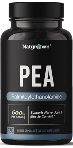 Natgrown Palmitoylethanolamide Pea Supplement 600 mg - 120…