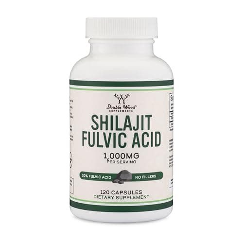 Shilajit Pure Himalayan Capsules (20% Fulvic Acid Supplement)…