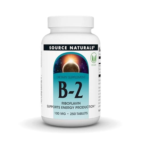 Source Naturals Vitamin B-2 Riboflavin 100 mg Supports Energy…