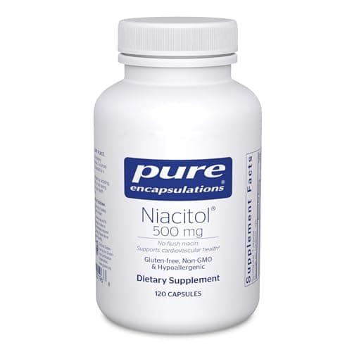 Pure Encapsulations Niacitol 500 mg | Hypoallergenic No-Flush…