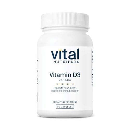 Vital Nutrients Vitamin D 2000 IU - Vitamin D3 Supplement…