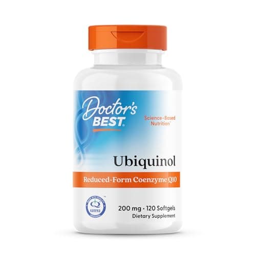 Doctor's Best Kaneka Ubiquinol 200 mg Supplement for Men…