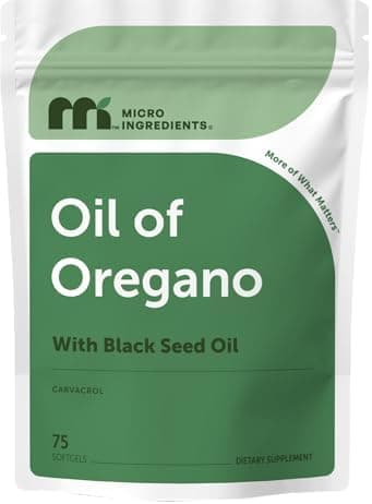 Micro Ingredients Oil of Oregano with Black Seed Oil