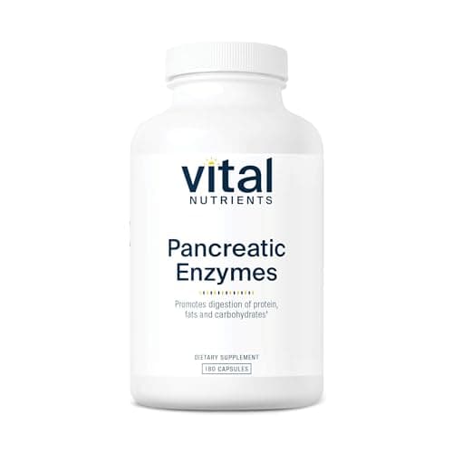 Vital Nutrients Pancreatic Enzymes 1000mg (Full Strength)…