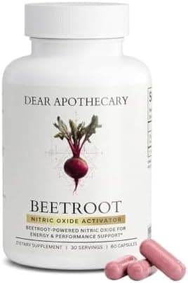 Dear Apothecary Organic Beetroot Capsules | 1300mg Beet Root…