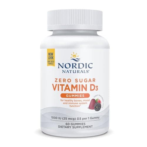 Nordic Naturals Zero Sugar Vitamin D3 Gummies