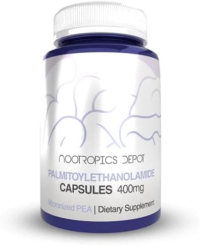 Nootropics Depot Palmitoylethanolamide (Pea) 400mg Capsules…