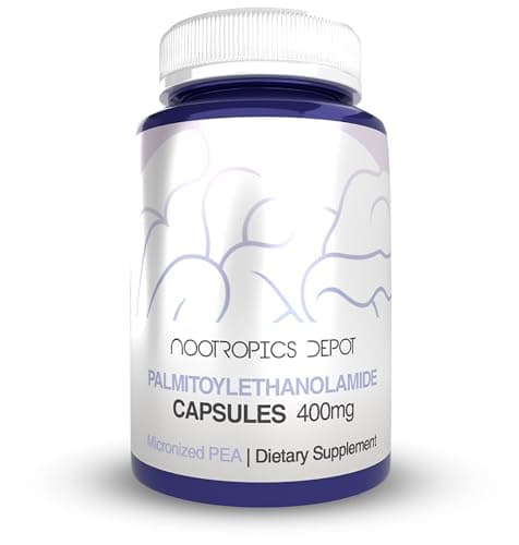Nootropics Depot Palmitoylethanolamide (Pea) 400mg Capsules…
