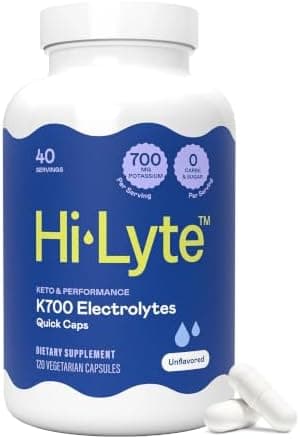 Hi-Lyte K700 Electrolytes Quick Caps, Unflavored, 40 Ct