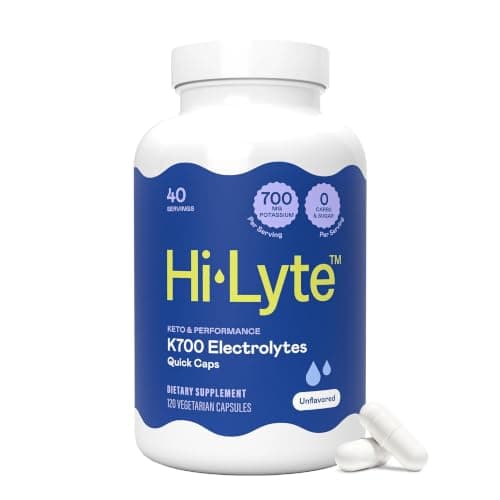 Hi-Lyte K700 Electrolytes Quick Caps, Unflavored, 40 Ct