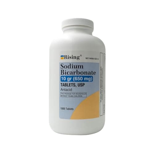 Rising Pharma - Sodium Bicarbonate 650mg - Antacid Used…