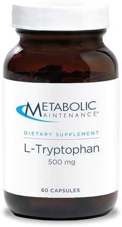 Metabolic Maintenance L-Tryptophan - 500 mg L-Tryptophan…