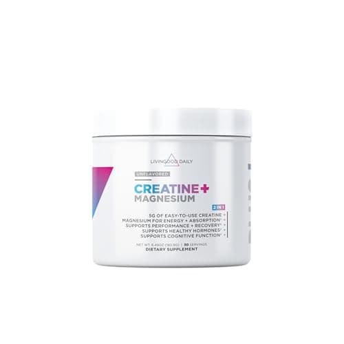 Livingood Daily Creatine + Magnesium Powder