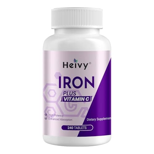 Heivy Ferrous Sulfate 325mg with Vitamin C 100mg
