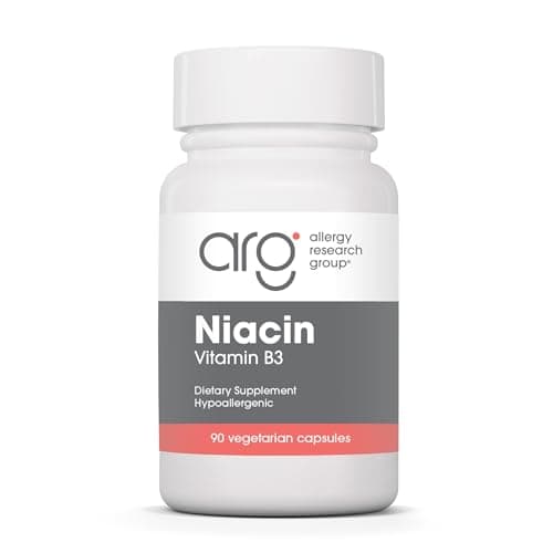 Allergy Research Group ARG Niacin with Vitamin B3-250 mg…