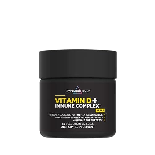 Livingood Daily Vitamin D3 K2 4000 IU Supplement