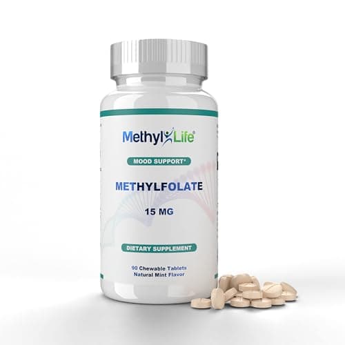 Methyl-Life® L-Methylfolate 15 mg for Women & Men – Active…