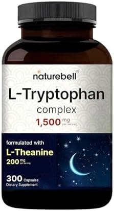 NatureBell L-Tryptophan Complex - 300 Capsules - Triple…