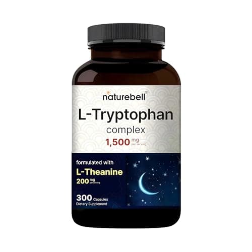 NatureBell L-Tryptophan Complex - 300 Capsules - Triple…