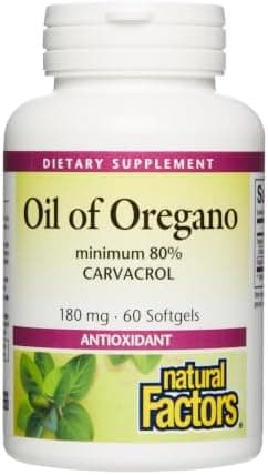 Natural Factors Oil of Oregano - Supports Healthy Immune…