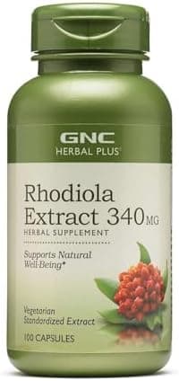 GNC Herbal Plus Rhodiola Extract 340mg