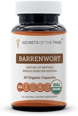 Secrets of the Tribe Barrenwort USDA Organic 60 Capsules…
