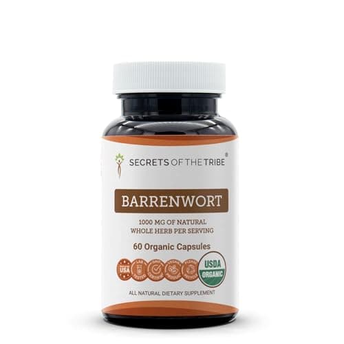 Secrets of the Tribe Barrenwort USDA Organic 60 Capsules…