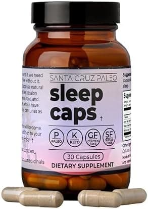 Santa Cruz Paleo Sleep Caps with L-Theanine