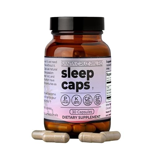 Santa Cruz Paleo Sleep Caps with L-Theanine