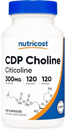 Nutricost CDP Choline (Citicoline) 300mg