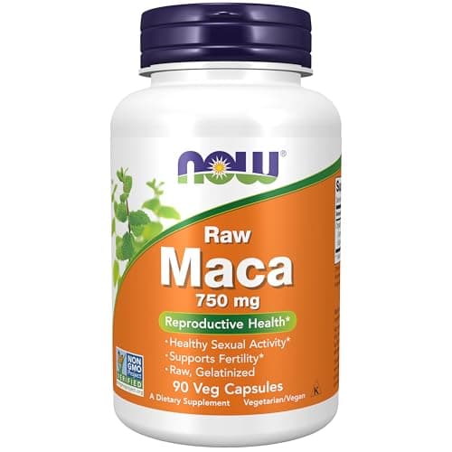 NOW Foods Supplements, Maca (Lepidium meyenii) 750 mg Raw…