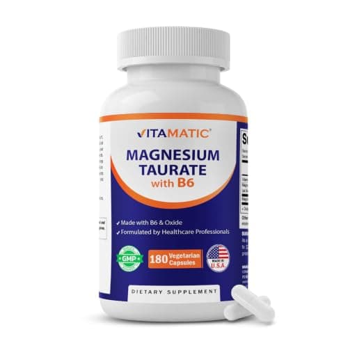 Vitamatic Magnesium Taurate 1500mg per Serving - 180…