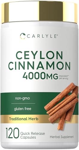 Carlyle Ceylon Cinnamon Capsules | 120 Count