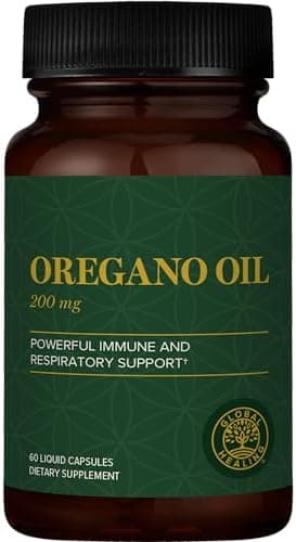 Oregano Oil Capsules with Organic Ingredients