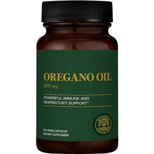Oregano Oil Capsules with Organic Ingredients