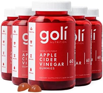 Goli Apple Cider Vinegar Gummies - Worlds First ACV Gummy…