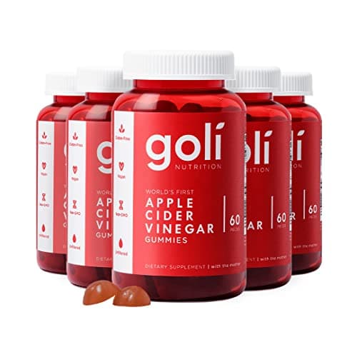 Goli Apple Cider Vinegar Gummies - Worlds First ACV Gummy…