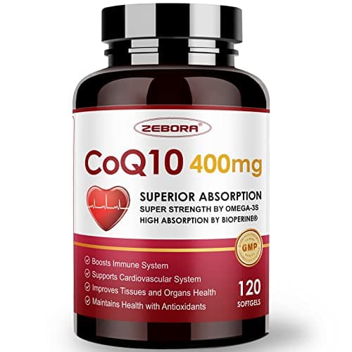 ZEBORA CoQ10 400mg Softgels