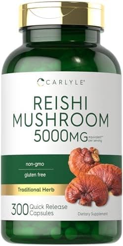 Carlyle Reishi Mushroom Capsules | 300 Count