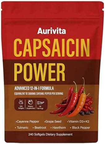 Capsaicin Softgels, Capsaicin Supplements, Cayenne Pepper…