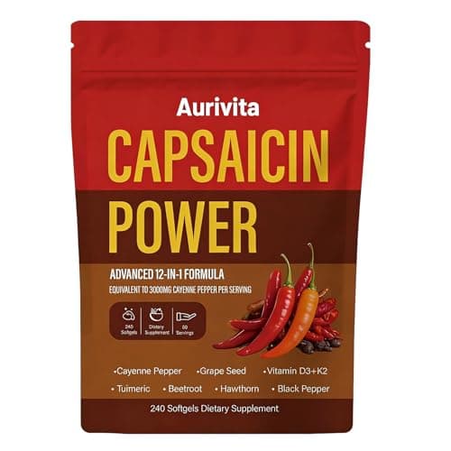 Capsaicin Softgels, Capsaicin Supplements, Cayenne Pepper…