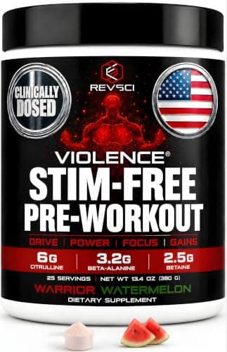VIOLENCE Stim Free Pre Workout Powder by REVSCI
