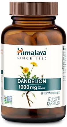 Himalaya Dandelion Root Supplement, 1000 mg, 60 Capsules