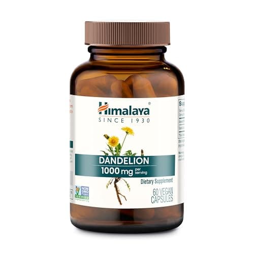 Himalaya Dandelion Root Supplement, 1000 mg, 60 Capsules