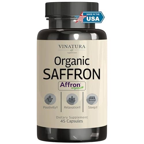 VINATURA Organic Saffron Supplement